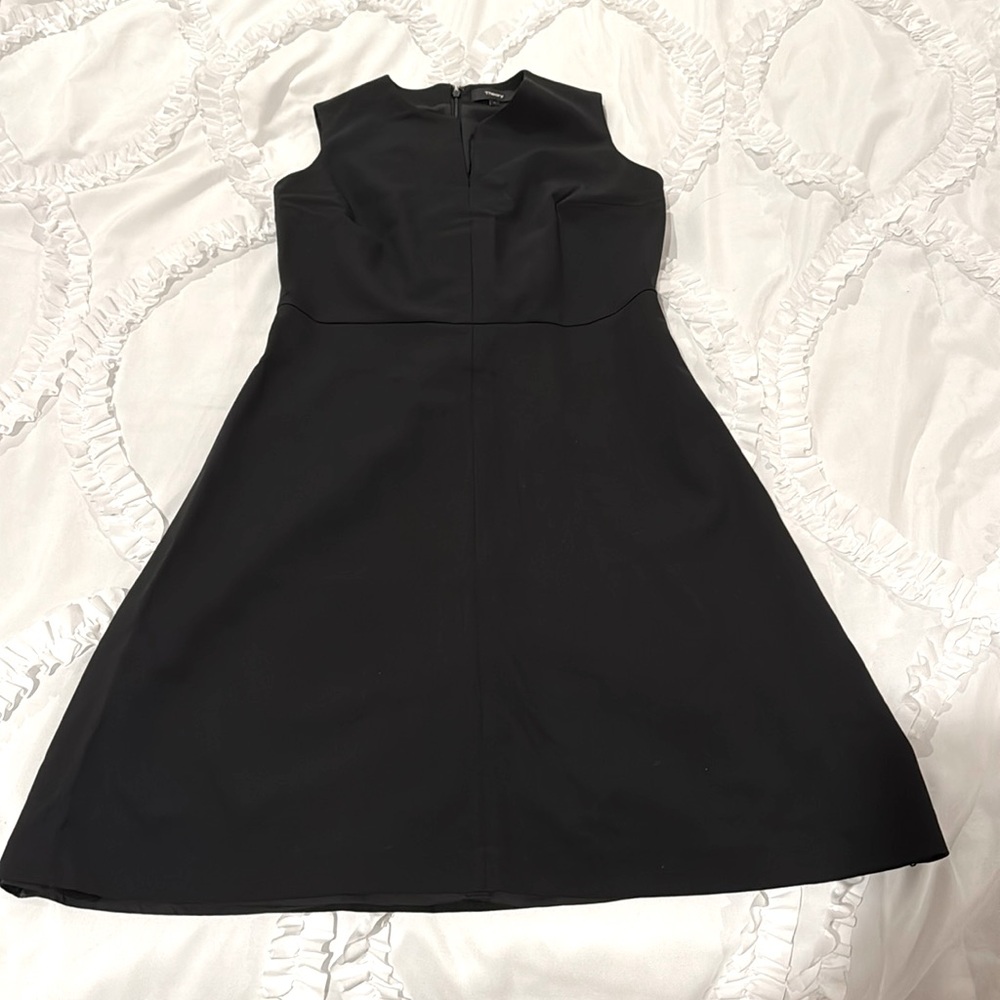 Theory Black Suit Dress - Size 2
